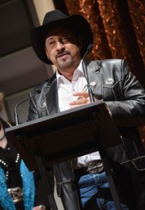 Chuck Day Recieving the Recording Artist of the Year award